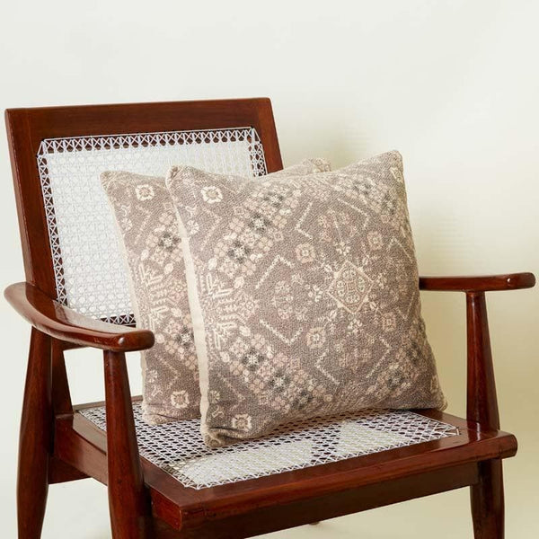 Buy Deewan-e-khaas Cushion Cover - Set Of Two at Vaaree online | Beautiful Cushion Cover Sets to choose from