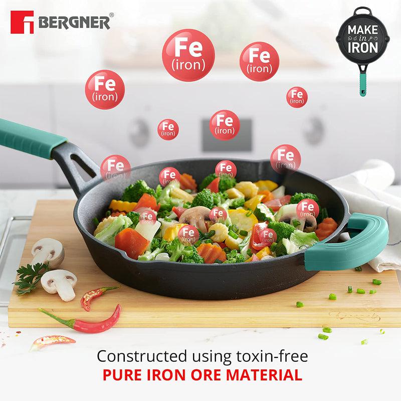 Buy Bergner Induction Safe Frying Pan - 10 Inches Frying Pan from Vaaree