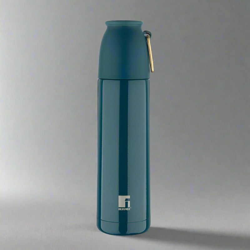 Buy Bergner Walking Thermosteel Hot and Cold Flask (Green) -500 ML Flask from Vaaree