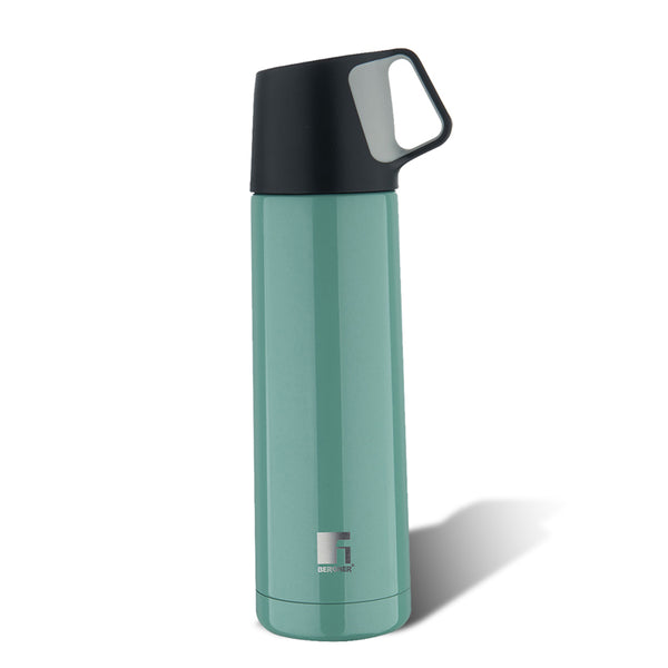 Buy Bergner Walking Thermosteel Hot and Cold Flask (Green) - 500 ML Flask from Vaaree