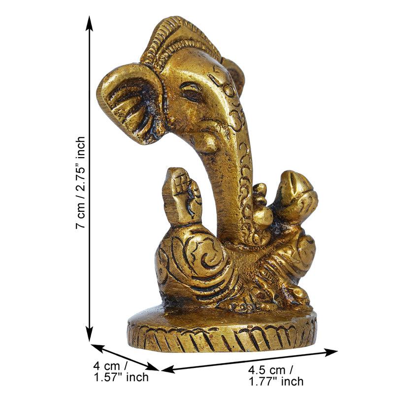 Buy Ganadisha Brass idol Idols & Sets from Vaaree