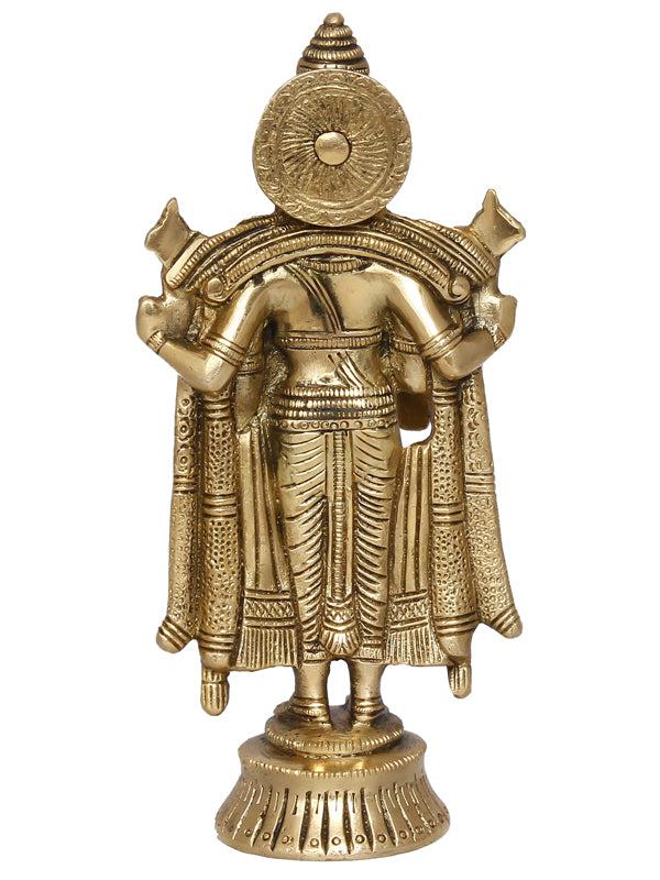 Buy Shri Tirupati Balaji Brass Idol Idols & Sets from Vaaree