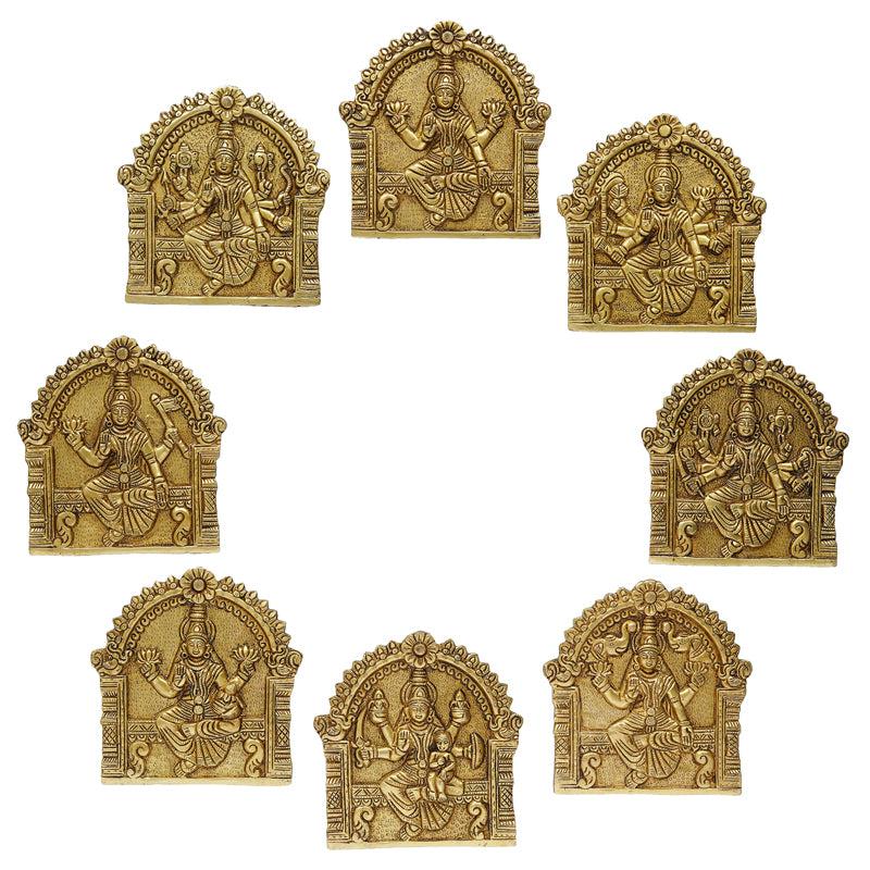 Buy Astha Lakhmi Bless Wall Accent - Set Of Eight Idols & Sets from Vaaree