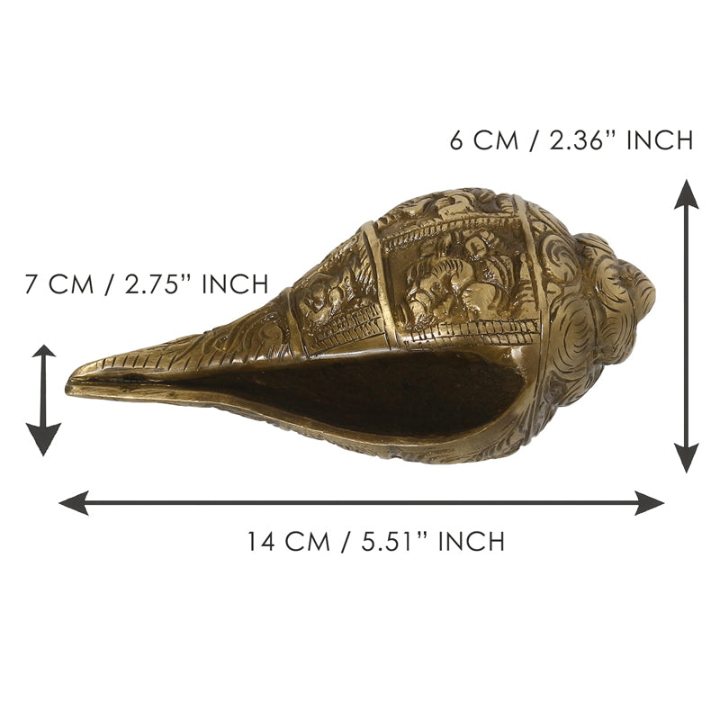 Showpieces - Lord Vinayaka Shankh Showpiece