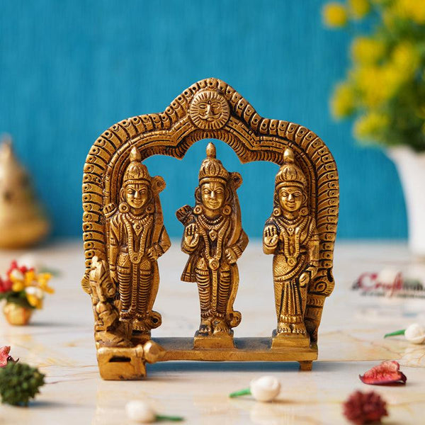 Buy Ram Darbar Golden Idol Idols & Sets from Vaaree