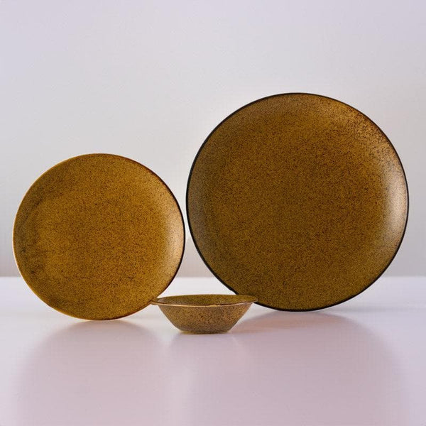 Buy Earthy Glaze Dinner Set - 18 Pieces at Vaaree online | Beautiful Dinner Set to choose from