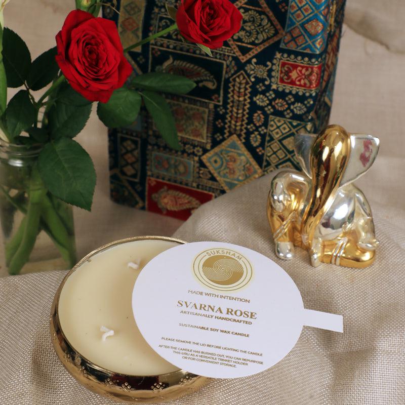 Buy Enchanta Rose Scented Candle Candles from Vaaree