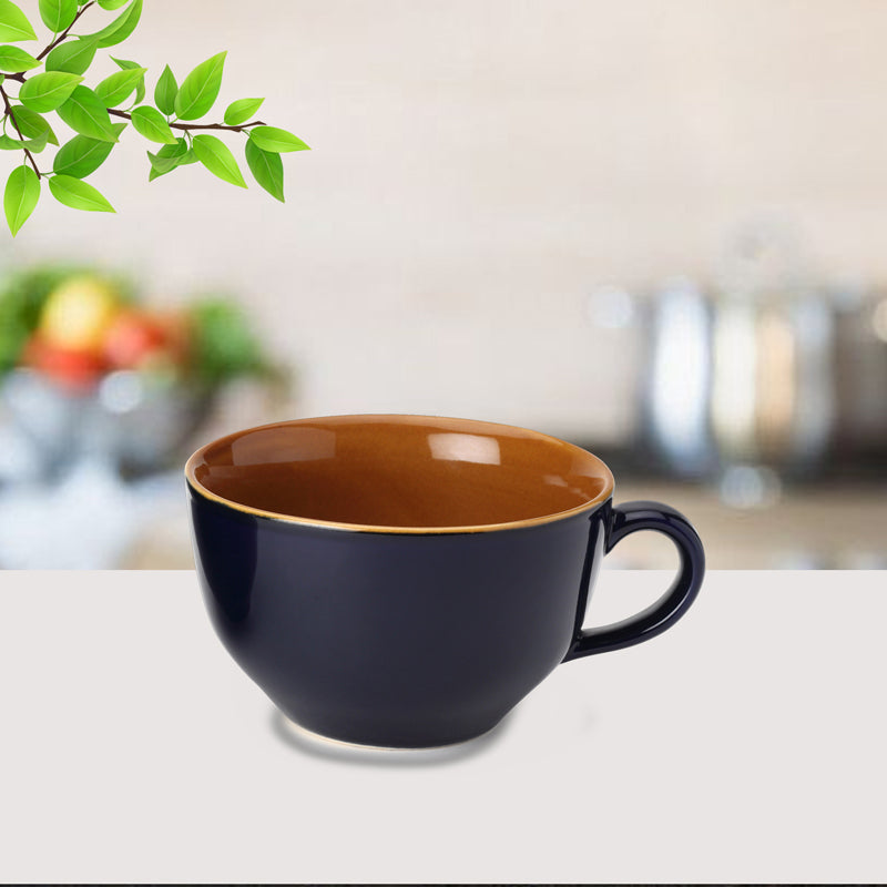 Buy Ruby Ceramic Mug (Royal Blue) - 350 ML Mug & Tea Cup from Vaaree