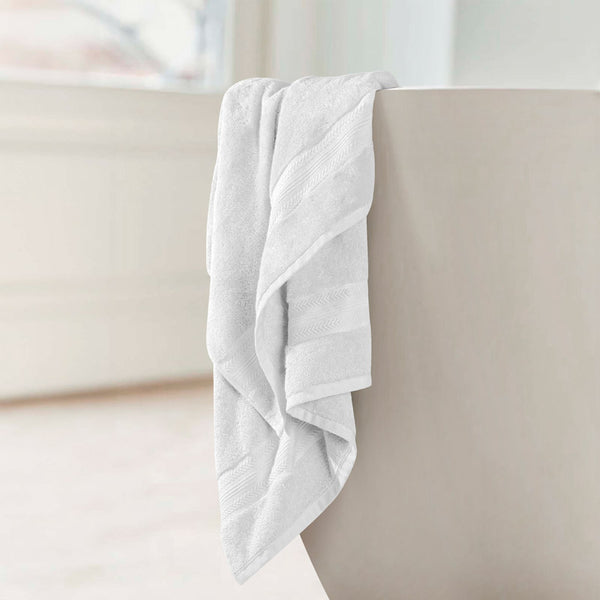 Buy Reign Bath Towel - White Bath Towels from Vaaree