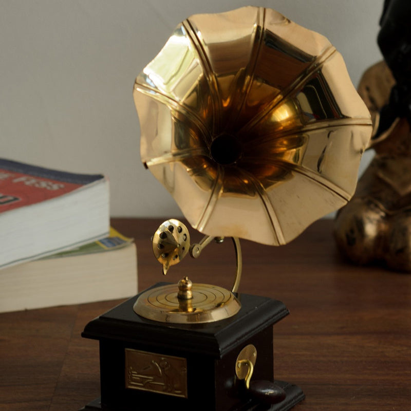 Buy Gramaphone Antique Showpiece Showpieces from Vaaree