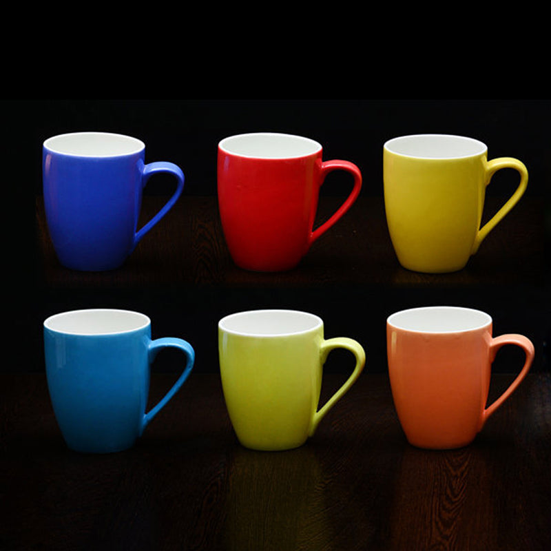 Mug & Tea Cup - Sellia Multicolor Mug (300 ML) - Set Of Six