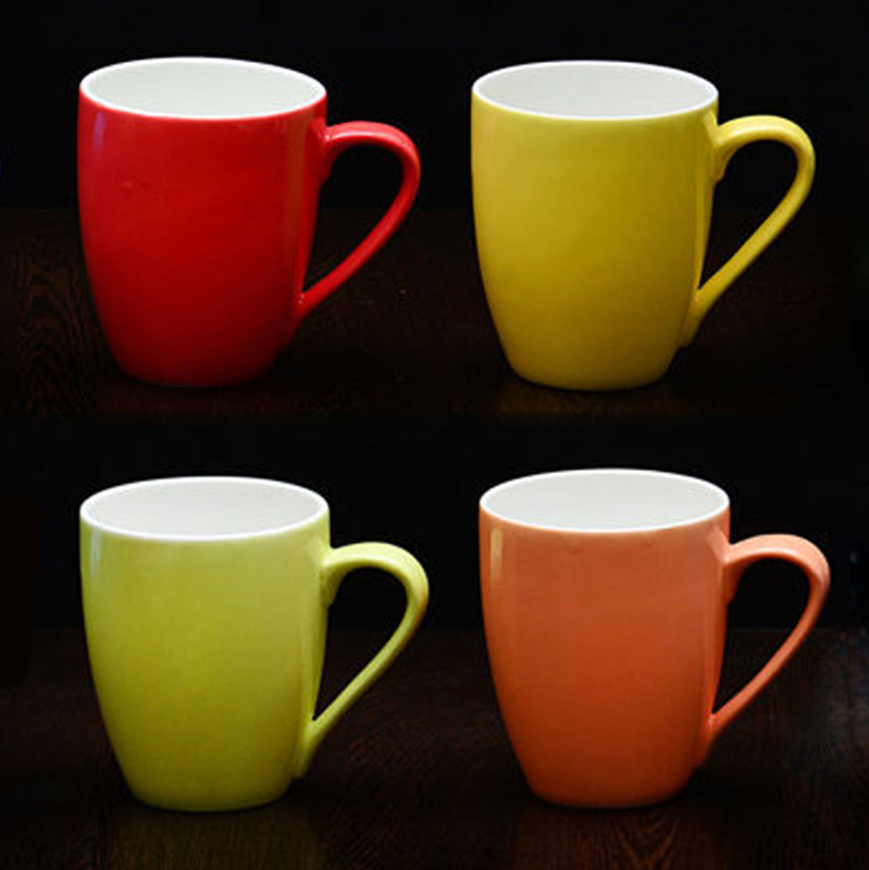 Mug & Tea Cup - Sellia Multicolor Mug (300 ML) - Set Of Six