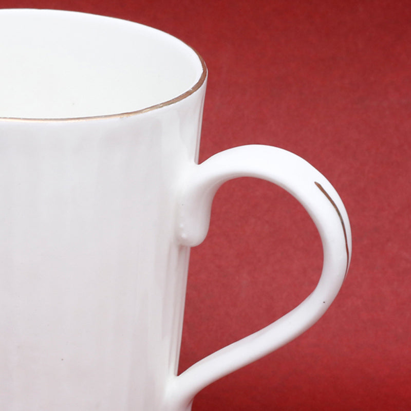 Mug & Tea Cup - Anto White Mug - 300 ML