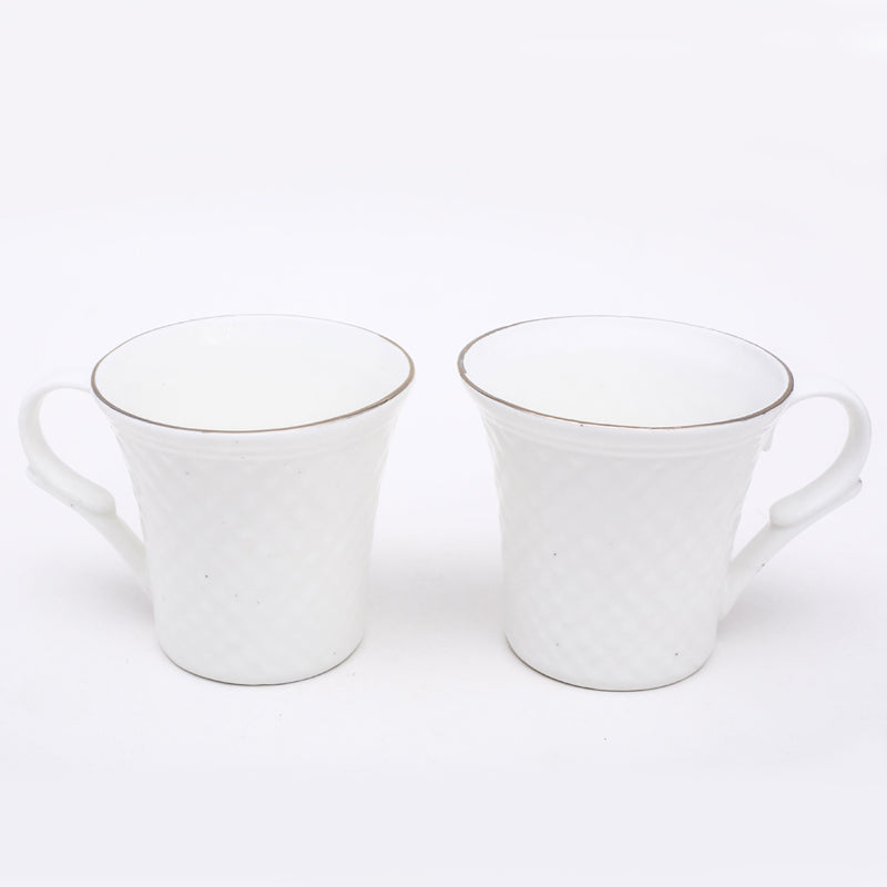 Mug & Tea Cup - Nova Cup (175 ML) - Set Of Six