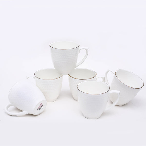 Mug & Tea Cup - Rupert Cup (175 ML) - Set Of Six