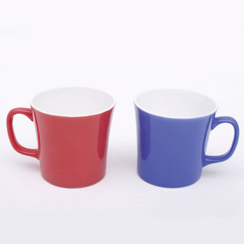 Mug & Tea Cup - Yeila Multicolor Cup (200 ML) - Set Of Six