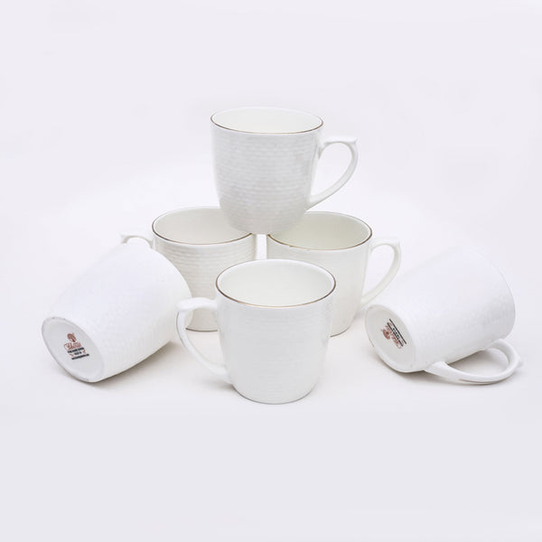 Mug & Tea Cup - Neka Cup (175 ML) - Set Of Six