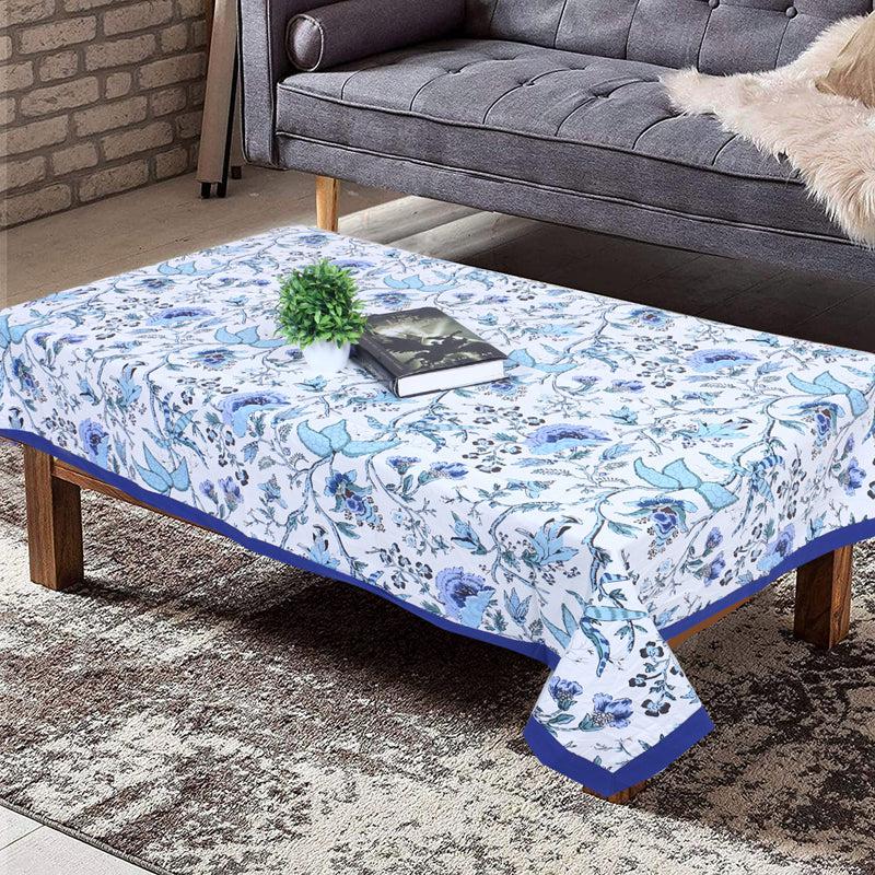 Buy Muhina Rectangular Table Cover (Blue) - Four Seater Table Cover from Vaaree