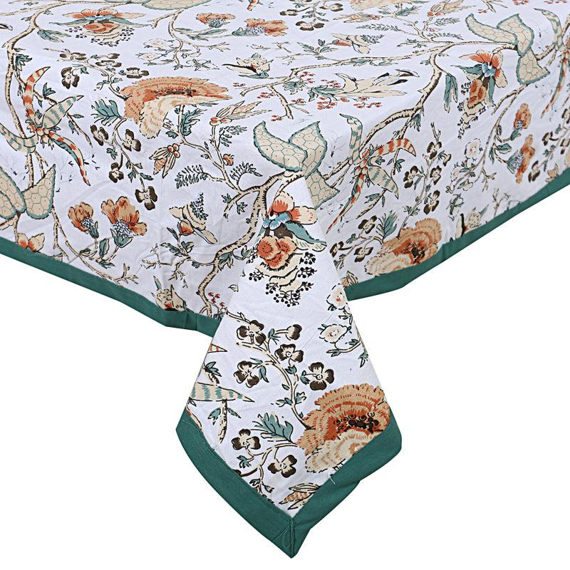 Buy Muhina Rectangular Table Cover (Green) - Four Seater Table Cover from Vaaree