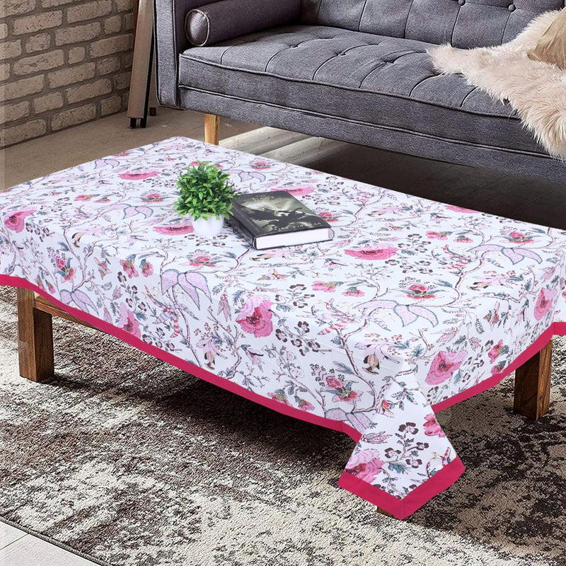 Buy Muhina Rectangular Table Cover (Pink) - Four Seater Table Cover from Vaaree