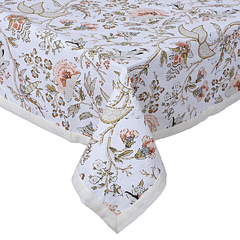 Buy Muhina Rectangular Table Cover (Ivory) - Four Seater Table Cover from Vaaree