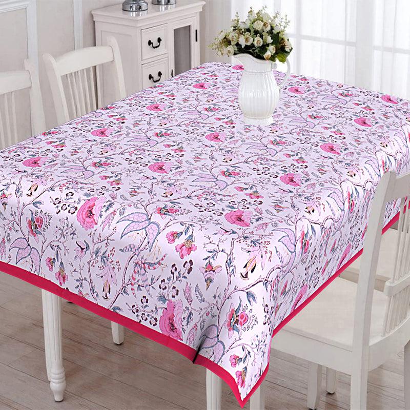 Buy Muhina SquareTable Cover (Pink) - Four Seater Table Cover from Vaaree