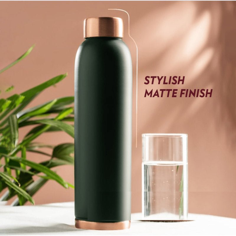 Buy Mista Copper Water Bottle - 1000 ML Bottle from Vaaree