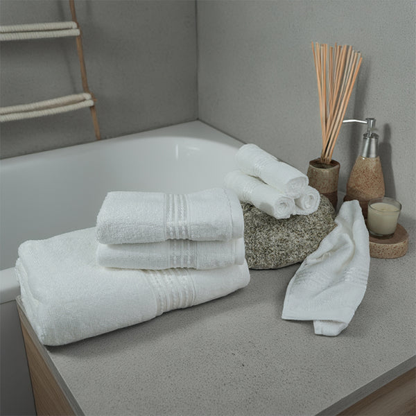 Buy Micro Cotton LuxeDry Soothe Bath Towel - White Bath Towels from Vaaree