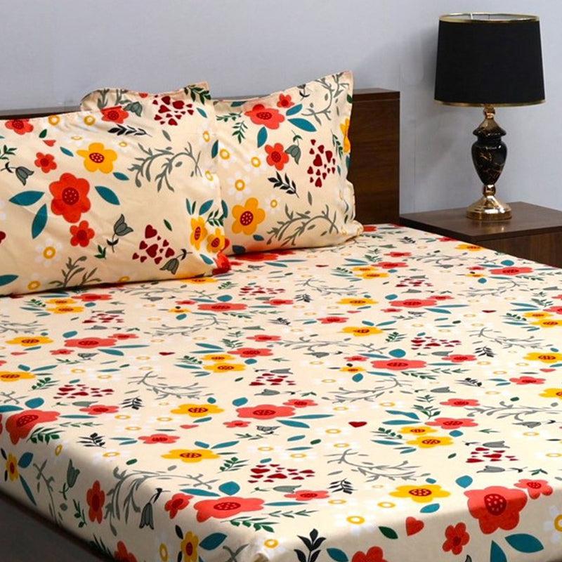 Bedsheets - Darika Floral Bedsheet