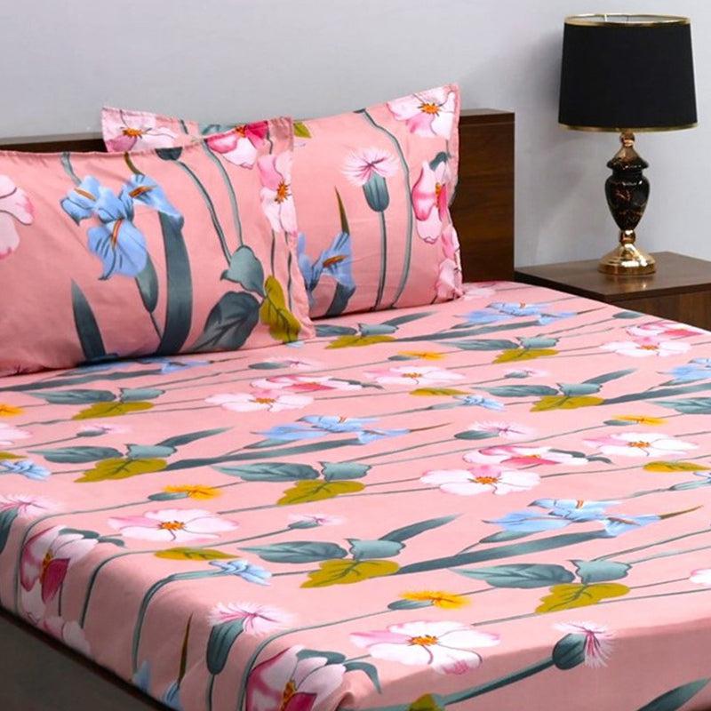 Bedsheets - Indali Floral Bedsheet