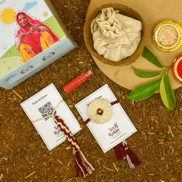 Apoorva Rakshabandhan Seed Rakhi Gift Box