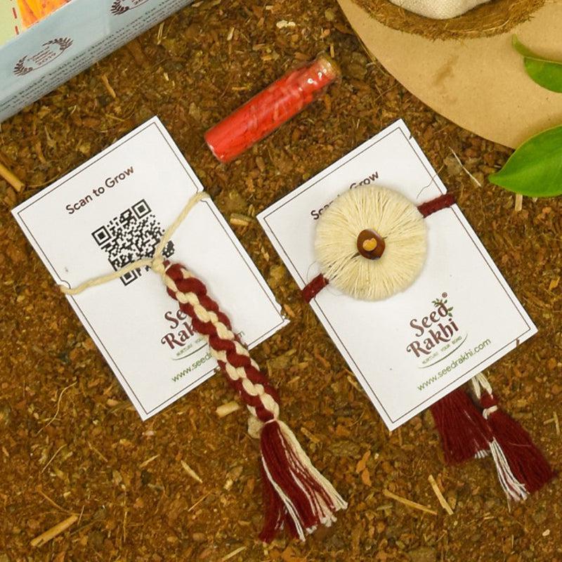 Buy Apoorva Rakshabandhan Seed Rakhi Gift Box Rakhi Hamper from Vaaree