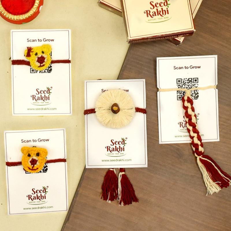 Buy Divine Ties Seed Rakhi Gift Box Rakhi Hamper from Vaaree