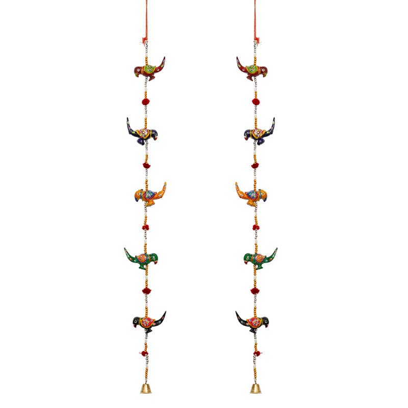 Buy Indie Parrot Latkan - Set Of Two Latkans from Vaaree