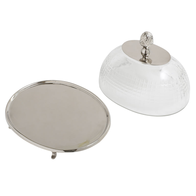 Buy Vigo Cake Stand - Silver Cake Stand from Vaaree