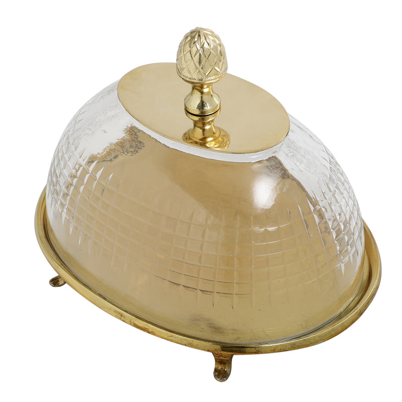 Buy Vigo Cake Stand - Gold Cake Stand from Vaaree