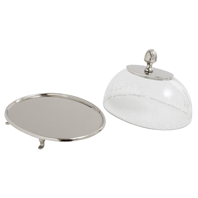 Buy Eira Cake Stand - Silver Cake Stand from Vaaree