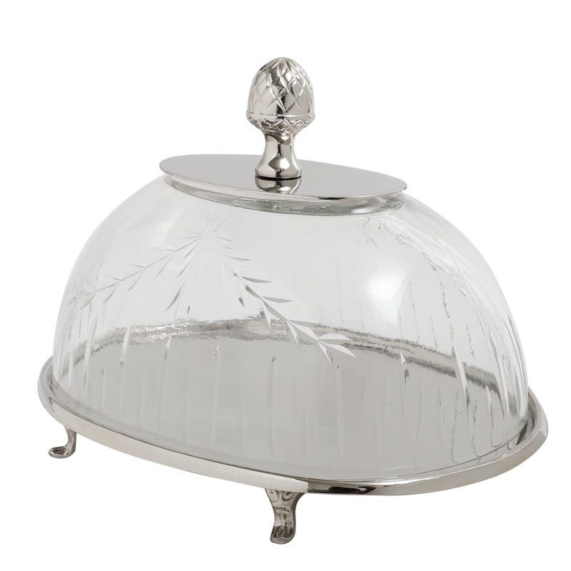 Buy Eira Cake Stand - Silver Cake Stand from Vaaree