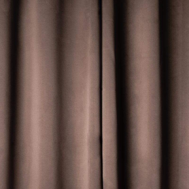 Buy Dark Brown Castle Curtain at Vaaree online | Beautiful Curtains to choose from
