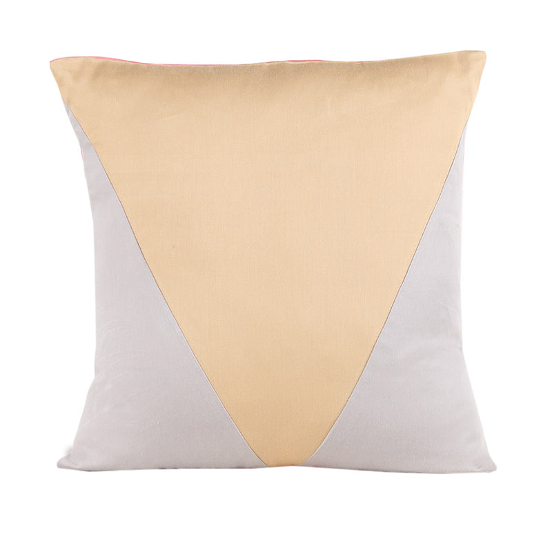 Buy Bhumiti Cushion Cover - Grey & Beige Cushion Covers from Vaaree