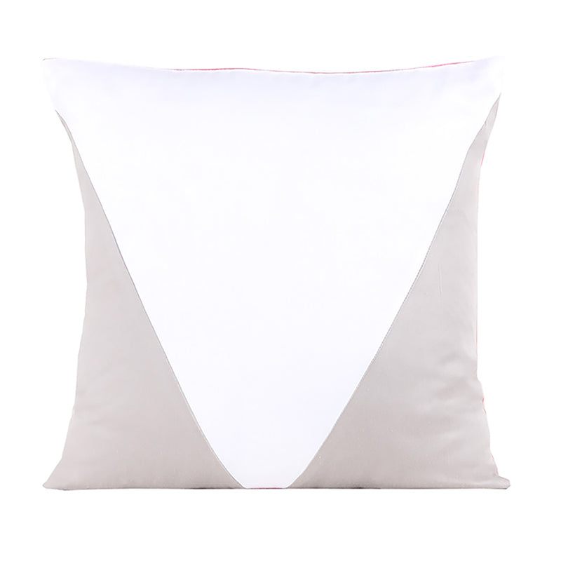 Buy Bhumiti Triva Cushion Cover - White & Grey Cushion Covers from Vaaree