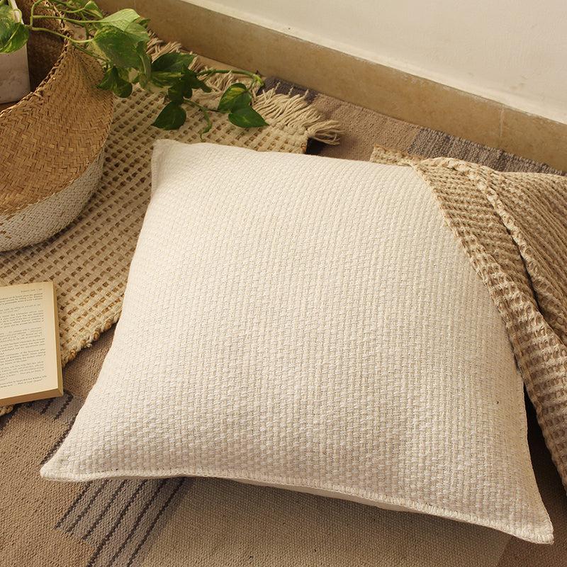 Buy Vindhya Cushion Cover - Ivory Cushion Covers from Vaaree