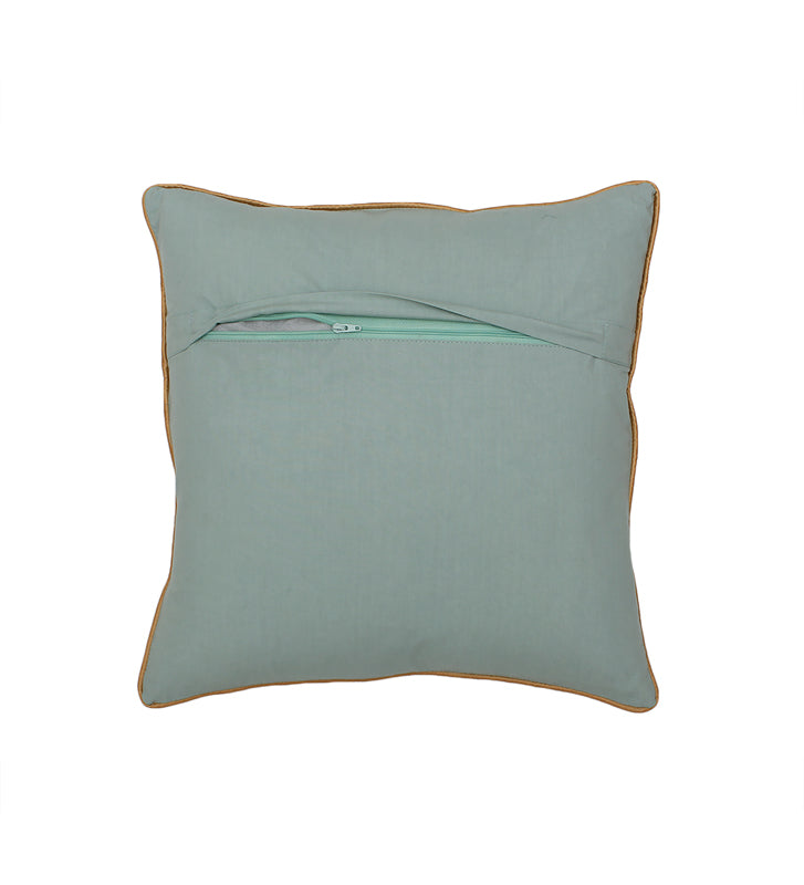 Buy Jaleb Chowk Cushion Cover (Green) - Set Of Two Cushion Cover Sets from Vaaree