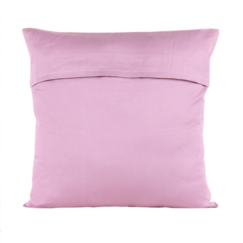 Buy Bhumiti Grided Cushion Cover (Purple & Pink) - Set Of Two Cushion Cover Sets from Vaaree