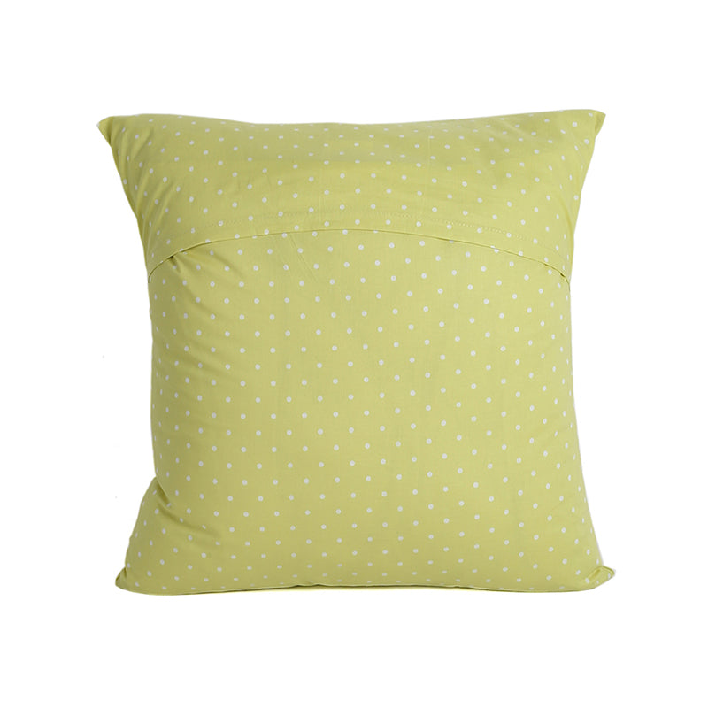 Buy Kahaniya Solid Cushion Cover (Yellow) - Set Of Two Cushion Cover Sets from Vaaree