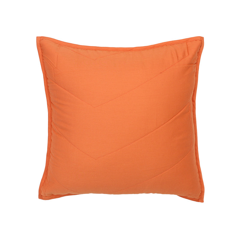 Cushion Cover Sets - Karanji Cushion Covers (Orange) - Set Of Two