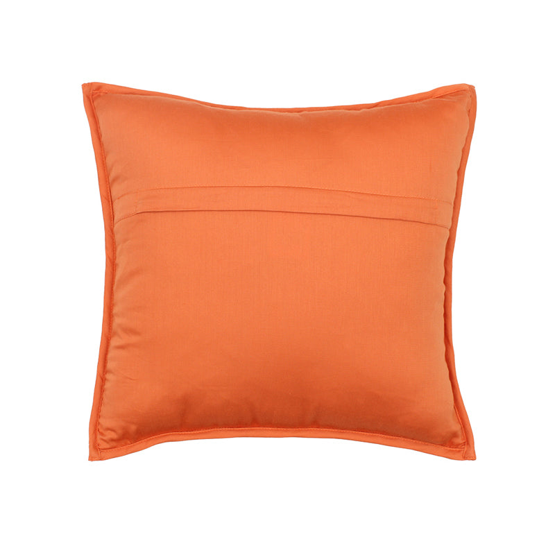 Cushion Cover Sets - Karanji Cushion Covers (Orange) - Set Of Two