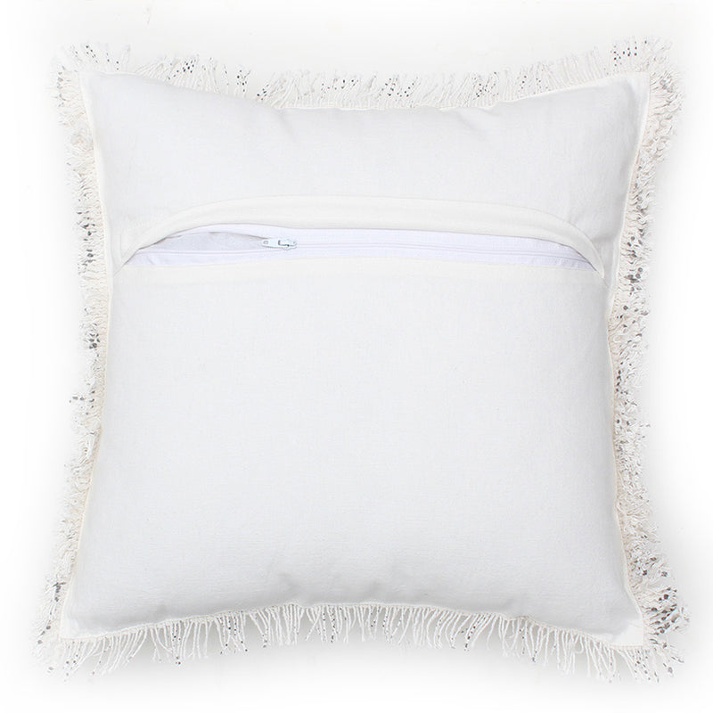 Buy Laher Cushion Cover (Grey) - Set Of Two Cushion Cover Sets from Vaaree