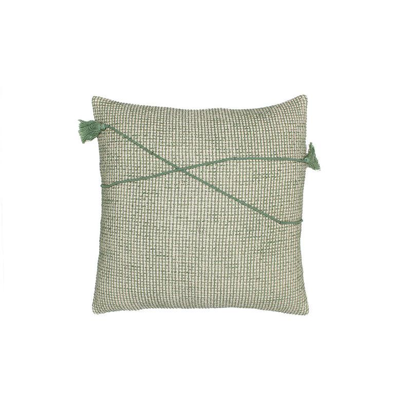 Buy Latika Cushion Cover (Green) - Set Of Two Cushion Cover Sets from Vaaree