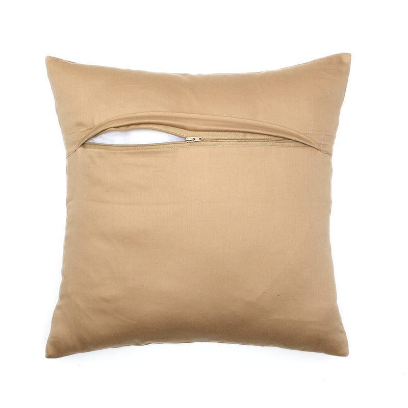 Buy Maati Cushion Cover (Beige) - Set Of Two Cushion Cover Sets from Vaaree